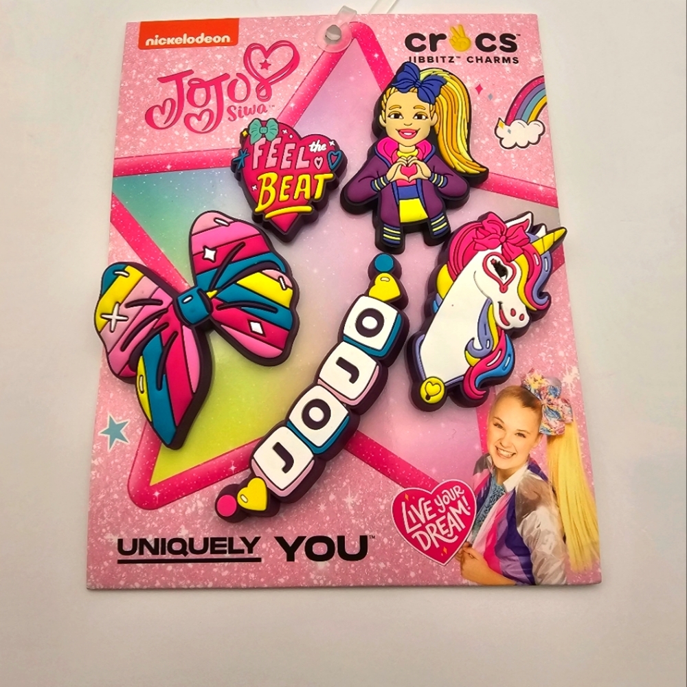 Jojo Siwa Crocs Jibbitz Shoe Charms
